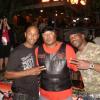 The Drag Strip King "Rickey Gadson" /The Street Bike Stunt King "Jason Britton " & Pacesetters MC President Pensacola Chapter "Kip" doing it Big @ Black Bike Week.
